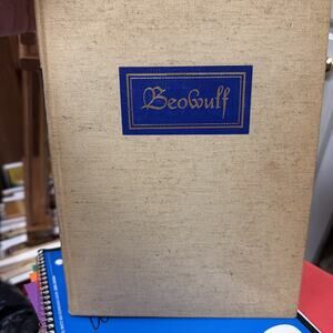 Beowulf Illustrated by Lynd Ward Translate Leonard 1939 Heritage Press Slipcase